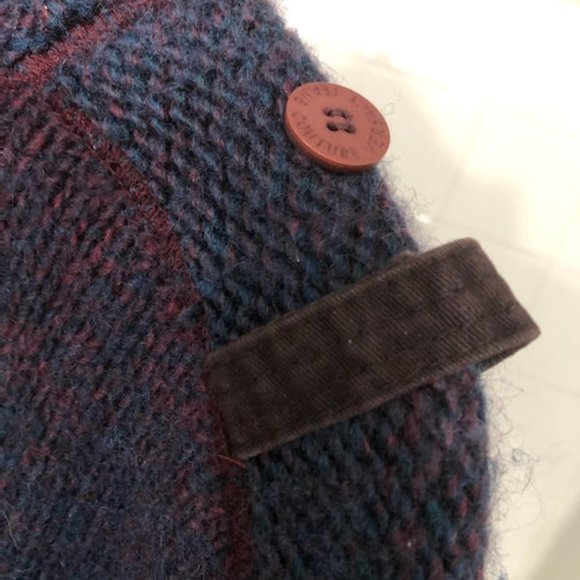 VERSACE JEAN COUTURE LUXURY KNIT HALF ZIP SWEATER MADE IN ITALY - Picture 3 of 8